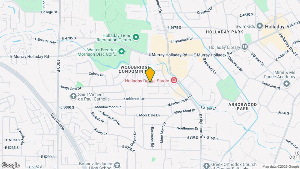 4900 S Highland Cir Mapa y Detalles de la Ubicación