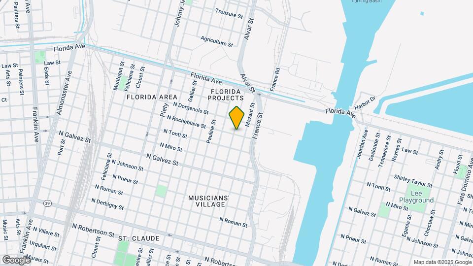 4021 N Rocheblave St Map and Location Details