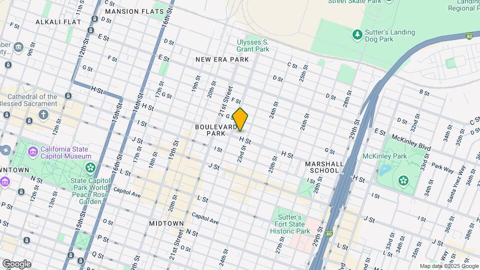 2217-2219 H St Map and Location Details