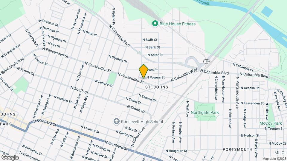 6923 N Fessenden St Mapa y Detalles de la Ubicación