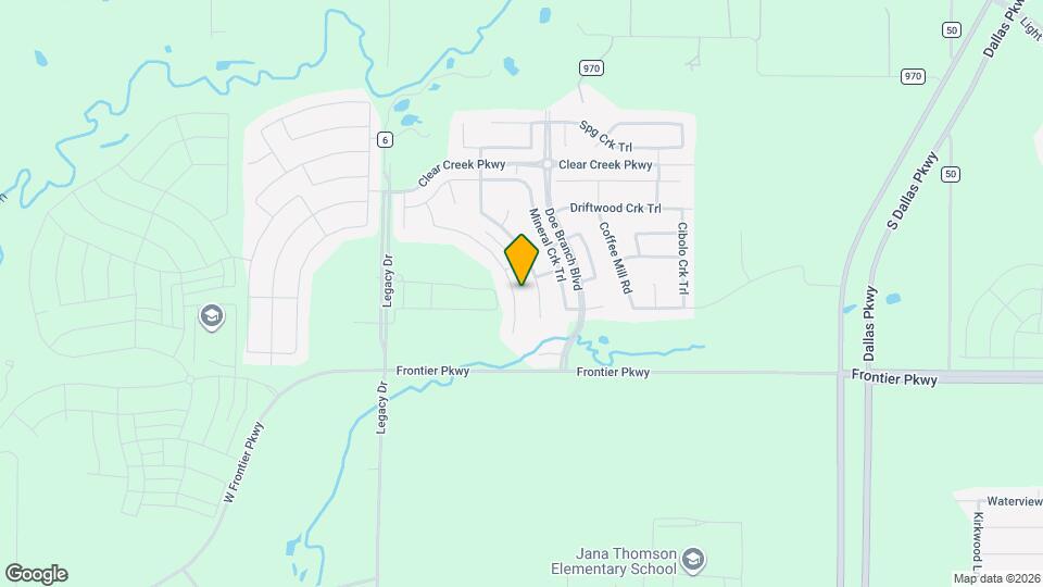 4408 Canadian River Dr Map and Location Details