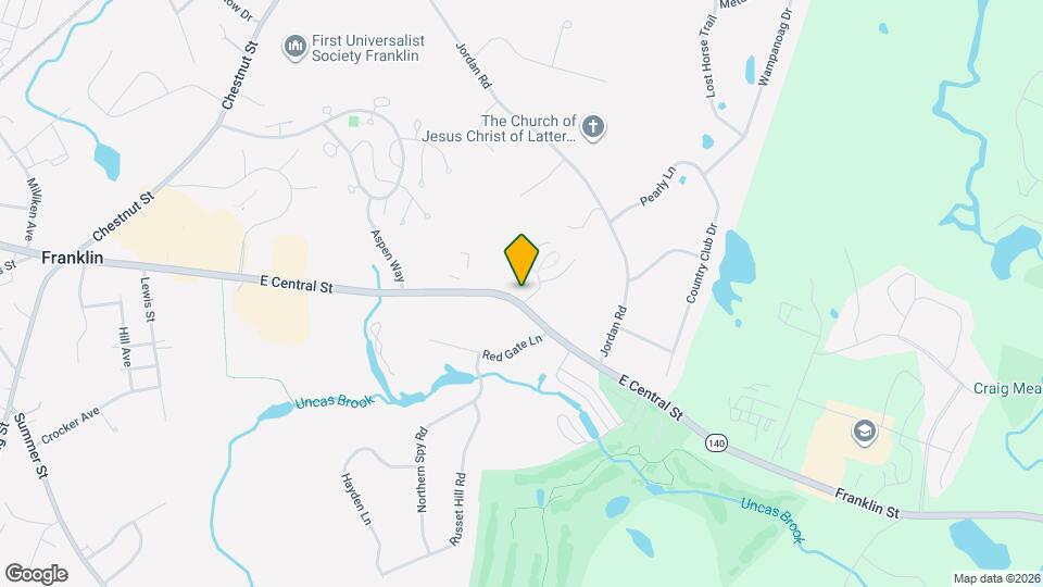 Franklin Commons Apartments Map and Location Details