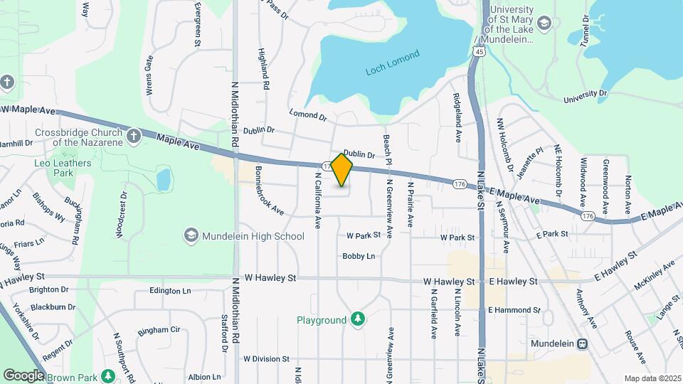 616 Blue Spruce Ln Map and Location Details