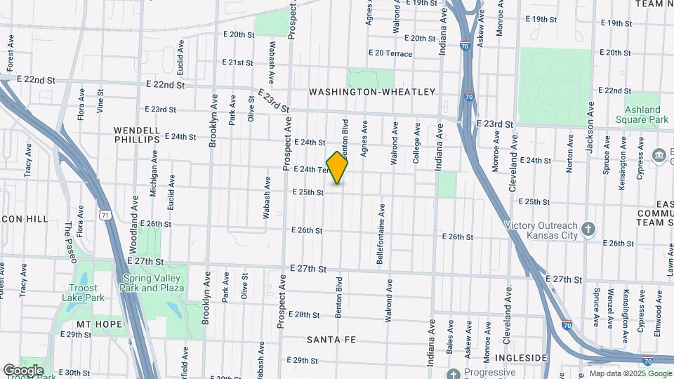 2454-2456 Benton Blvd Mapa y Detalles de la Ubicación