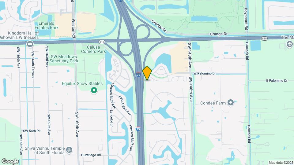 15400 SW 51st Manor Map and Location Details