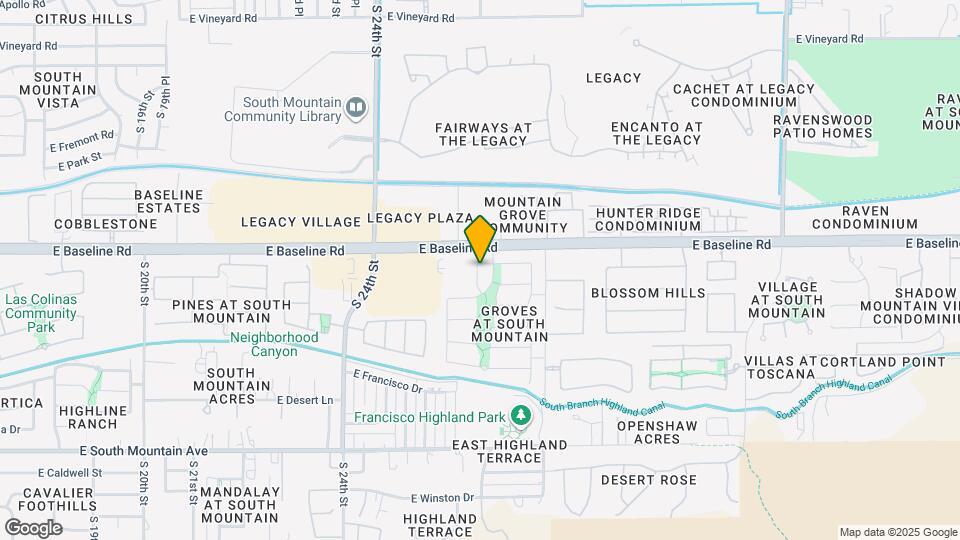 2635 E Valencia Dr Mapa y Detalles de la Ubicación