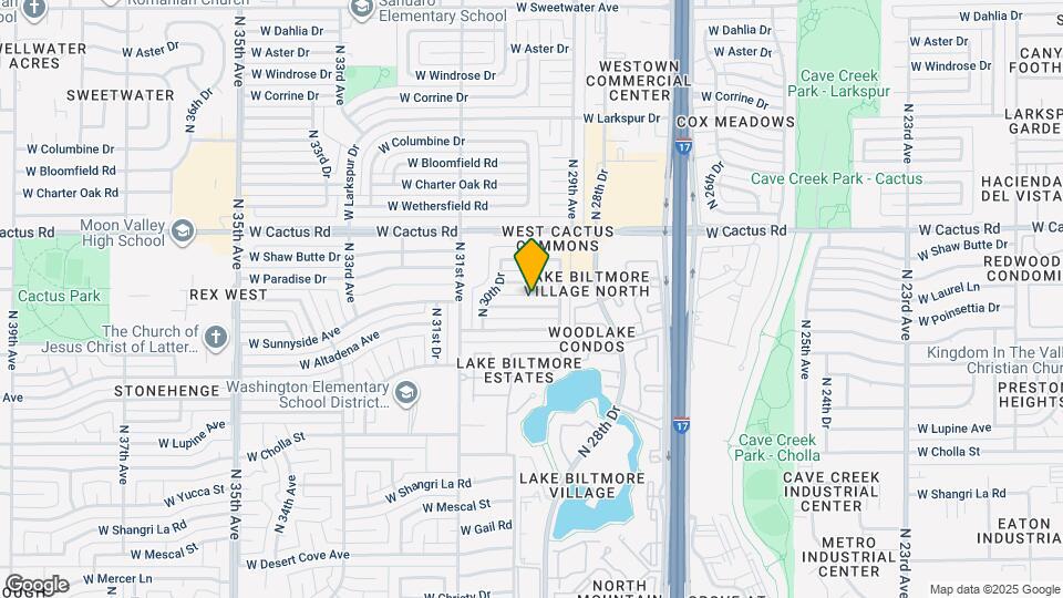 2930 W Laurel Ln Map and Location Details