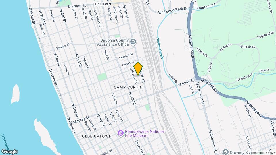 645 Camp St Map and Location Details