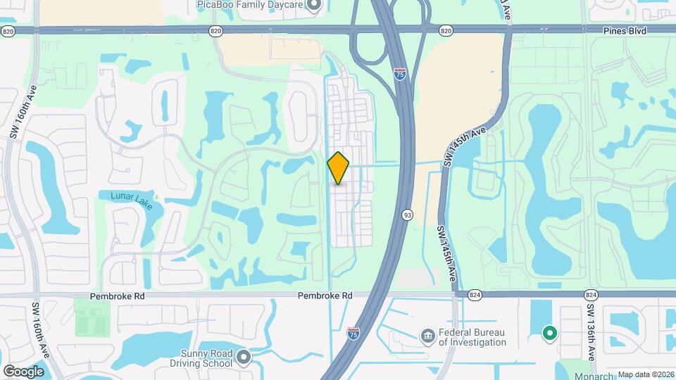 14749 SW 11th Ct Map and Location Details
