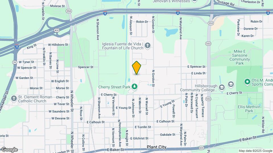1213 Gordon Oaks Dr Map and Location Details
