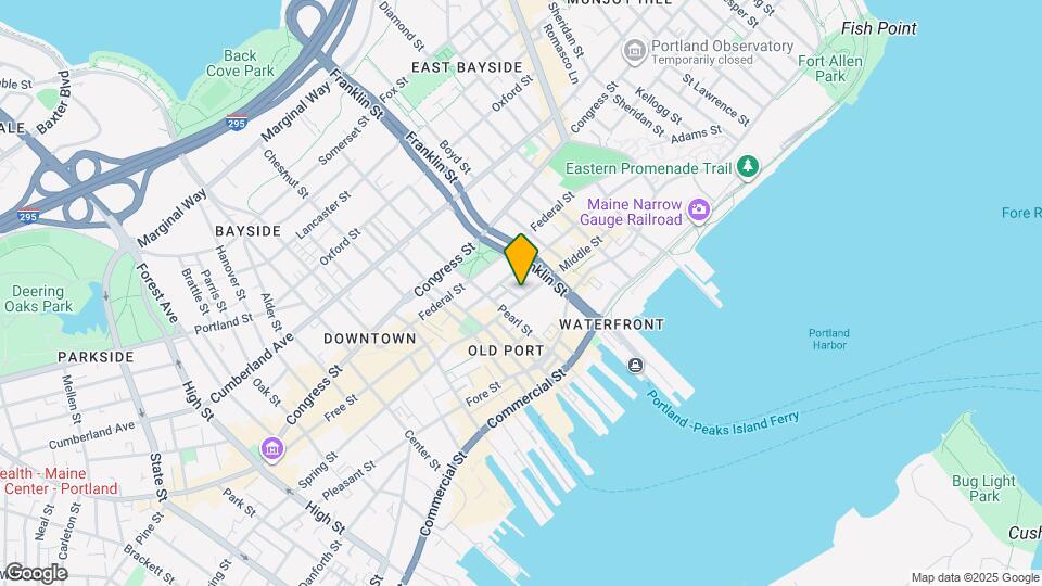 121 Middle St Mapa y Detalles de la Ubicación