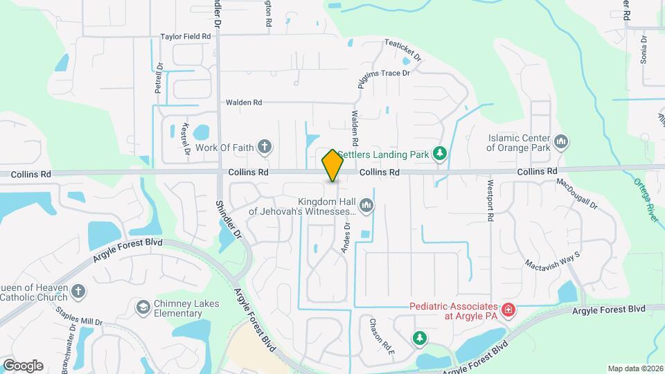 7642 Collins Ridge Blvd Map and Location Details