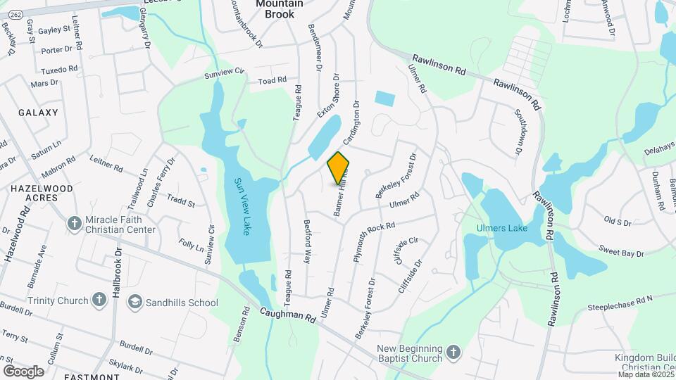 2527 Banner Hill Rd Map and Location Details