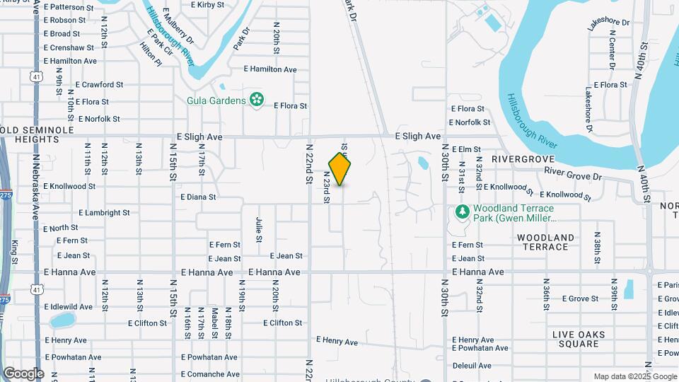 6512 N 24th St Mapa y Detalles de la Ubicación