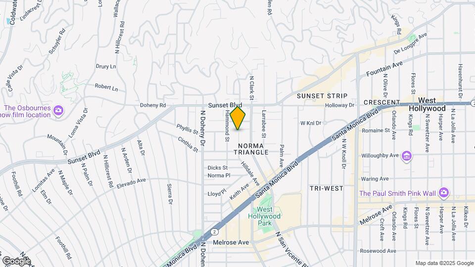 951 Hilldale Ave Map and Location Details