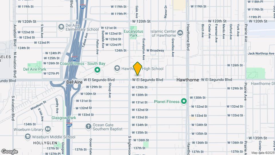 4731 W El Segundo Blvd Map and Location Details