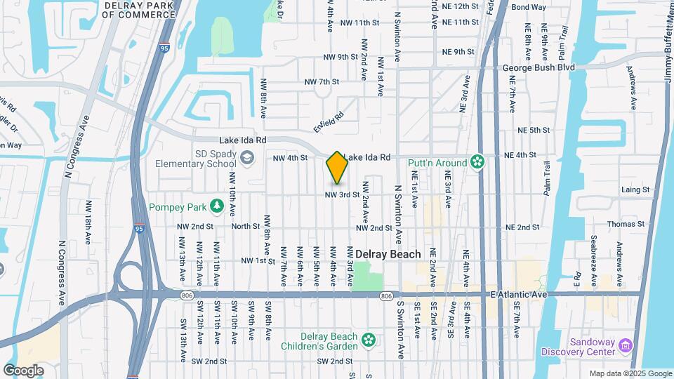 305 NW 4th Ave Map and Location Details