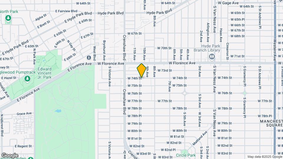 3156 W 74th St Map and Location Details
