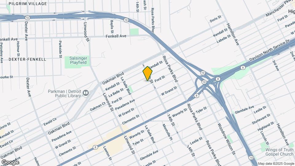 2222 Ford St Mapa y Detalles de la Ubicación