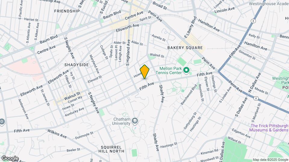 6111 Fifth Ave Mapa y Detalles de la Ubicación