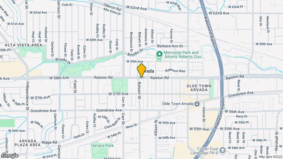 8108 Ralston Rd Map and Location Details