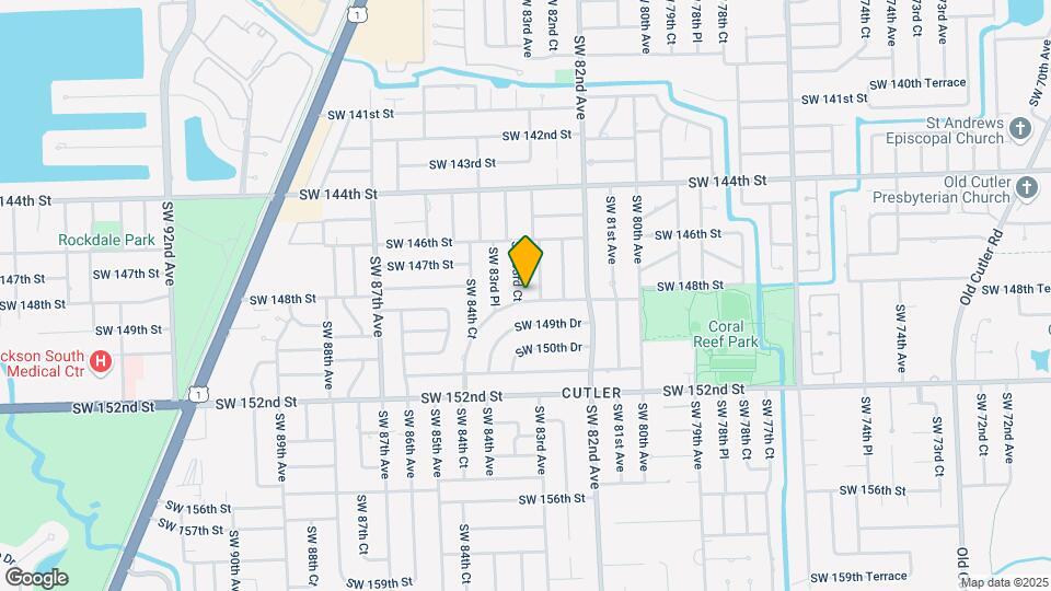 14741 SW 83rd Ct Map and Location Details