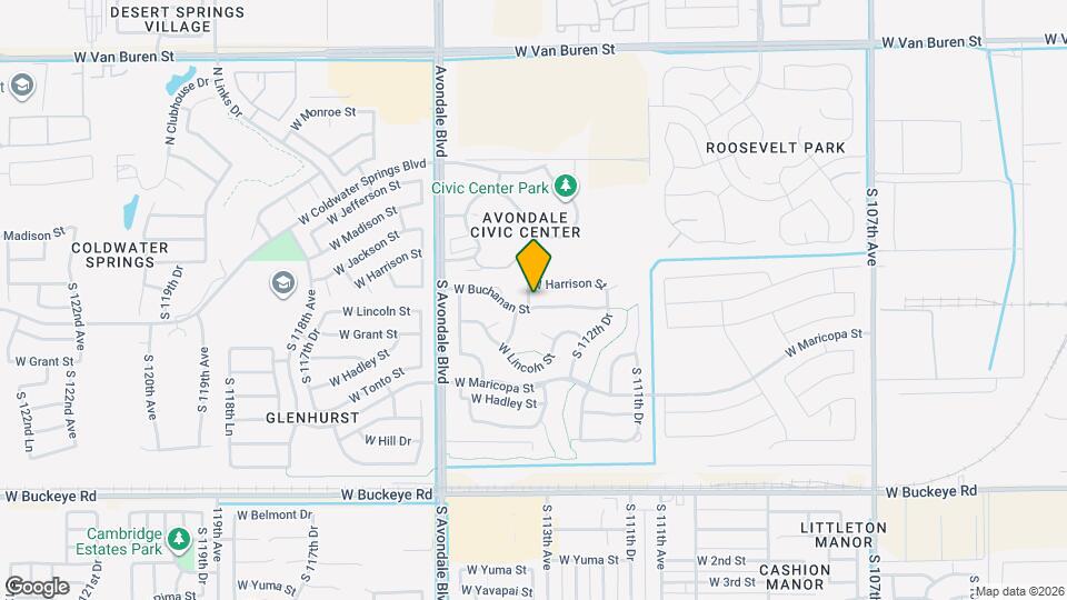 11330 W Buchanan St Map and Location Details