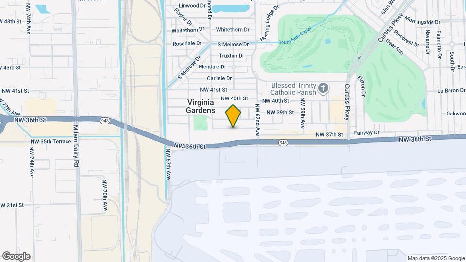 6300 NW 37th Terrace Map and Location Details