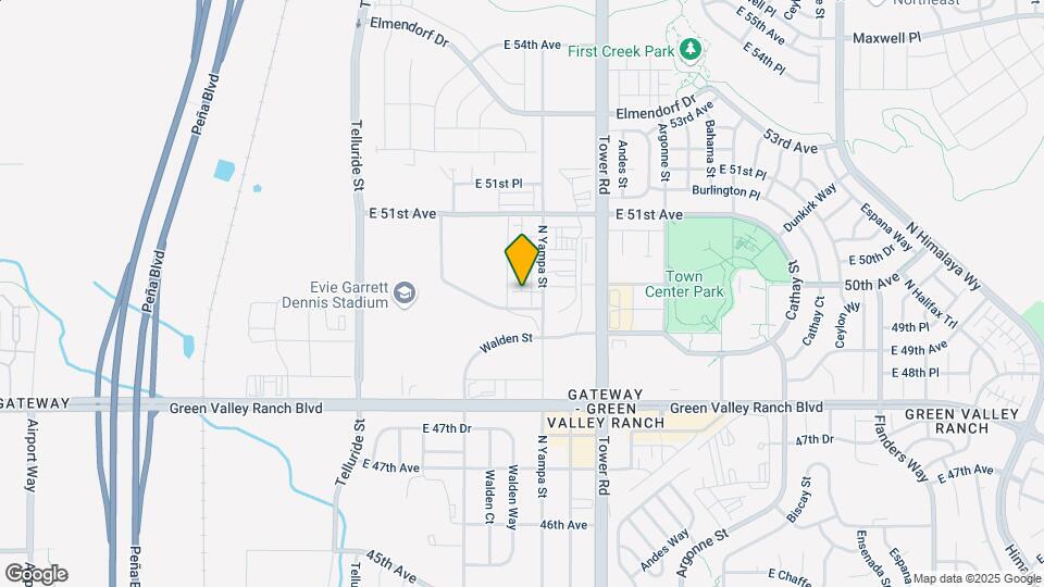 4589 N Walden Wy Map and Location Details