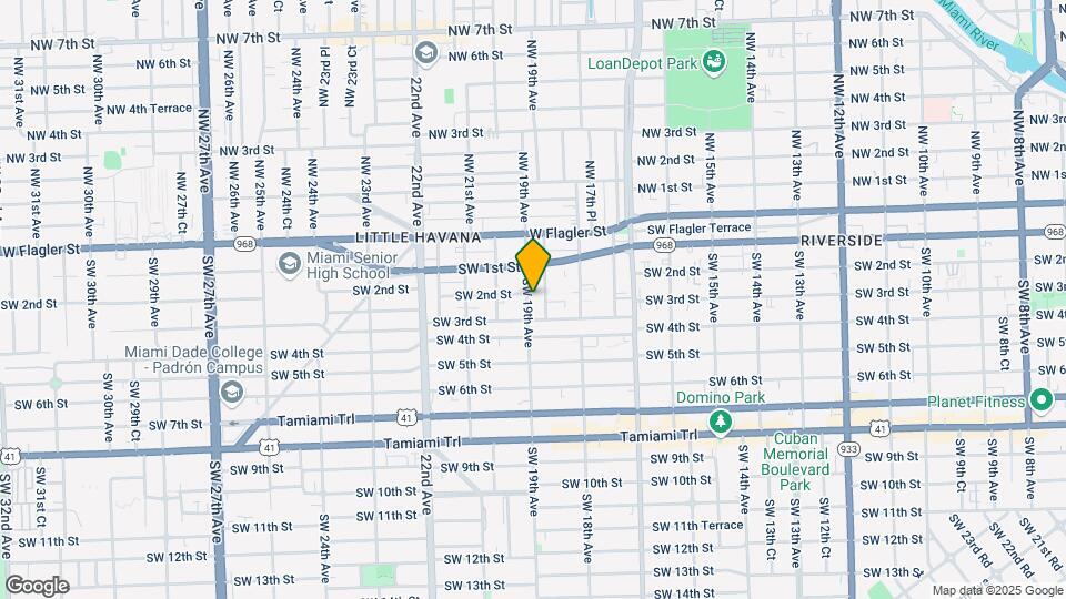 215 SW 19th Ave Mapa y Detalles de la Ubicación