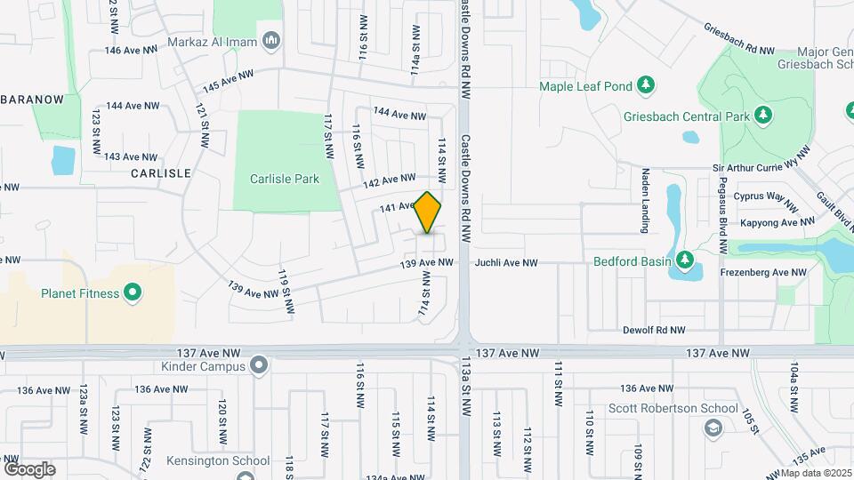11370 139 Ave NW Map and Location Details