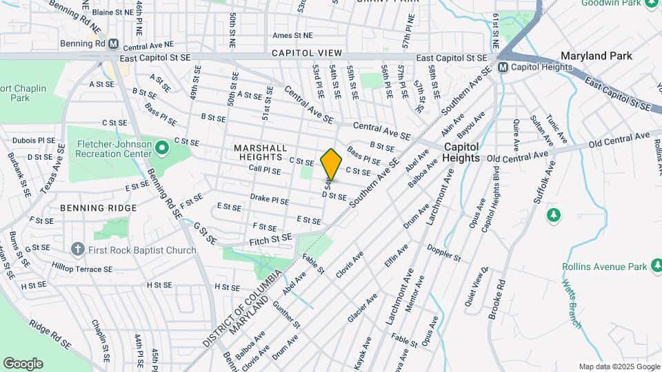 5401-5409 Call Pl SE Mapa y Detalles de la Ubicación
