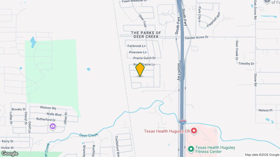 421 Crescent Creek Ln Mapa y Detalles de la Ubicación