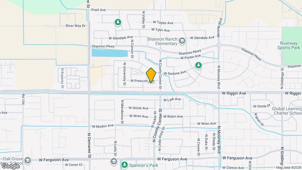 2844 W Payson Ct Map and Location Details