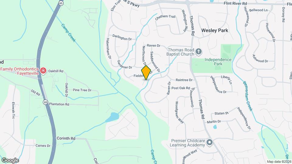 9046 Southcrest Ct Mapa y Detalles de la Ubicación