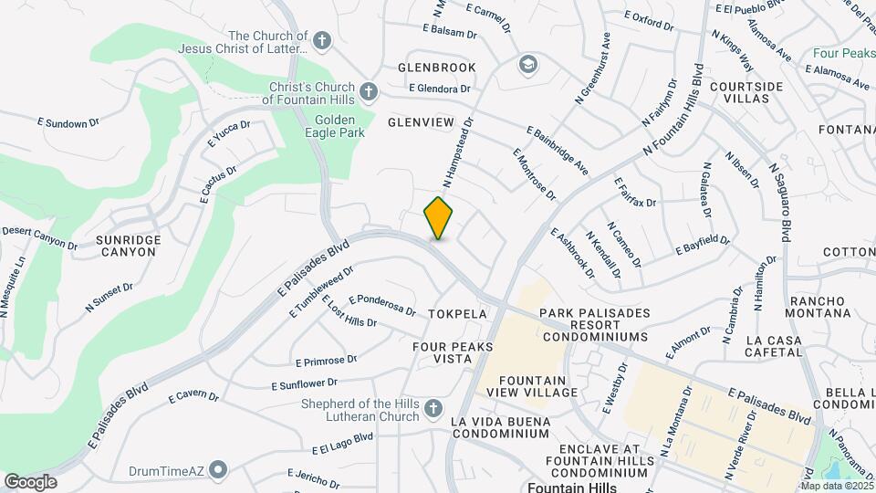 14005 N Hampstead Dr Mapa y Detalles de la Ubicación