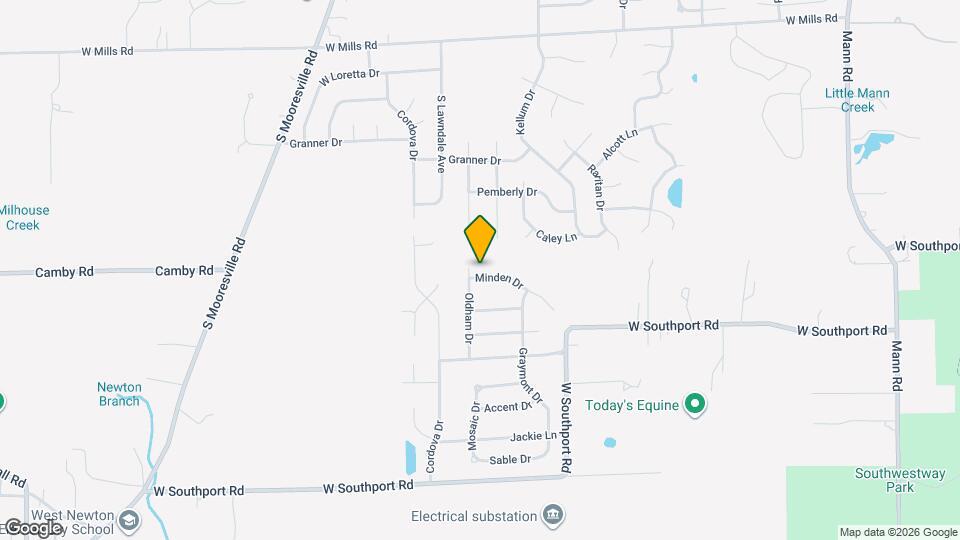 5916 Minden Dr Map and Location Details