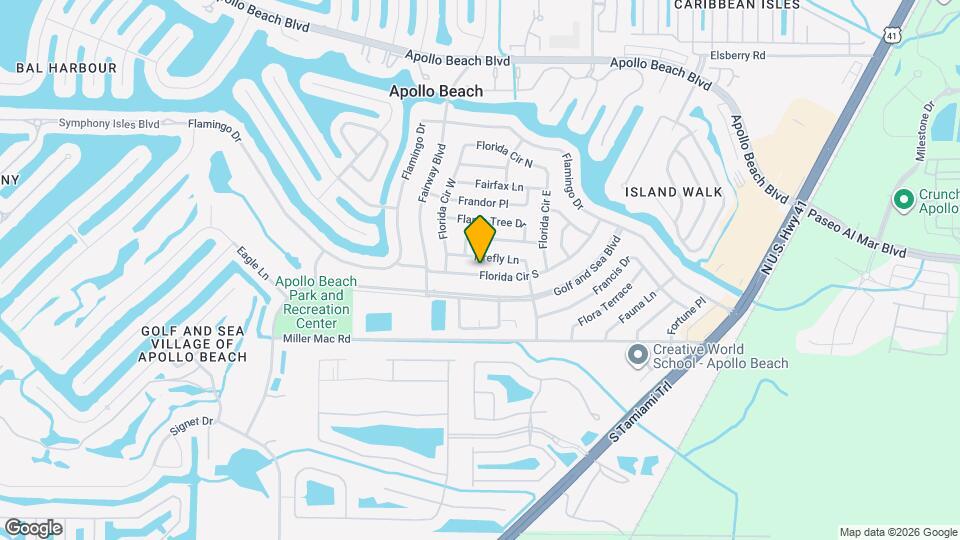 529 Florida Cir S Map and Location Details