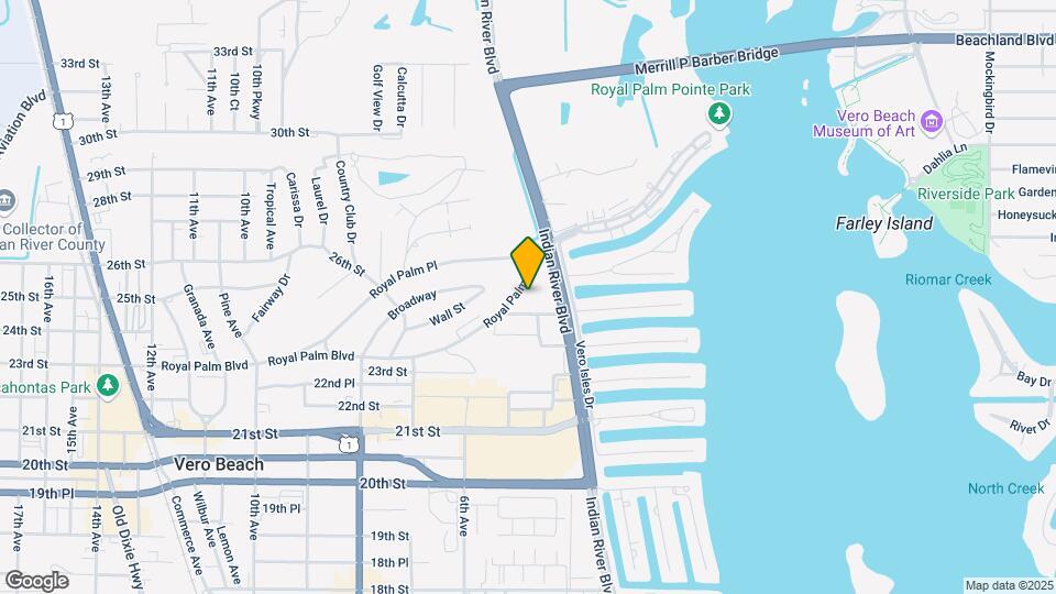 2545 Indian River Blvd Map and Location Details