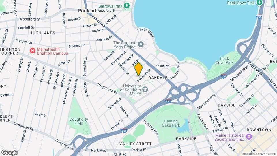 49 Falmouth St Mapa y Detalles de la Ubicación