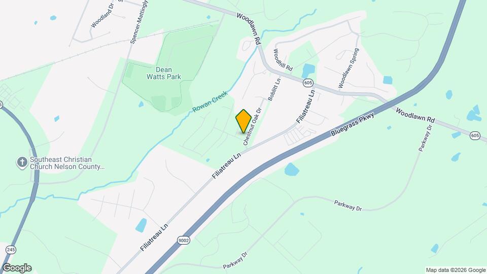 Oak Trace Map and Location Details