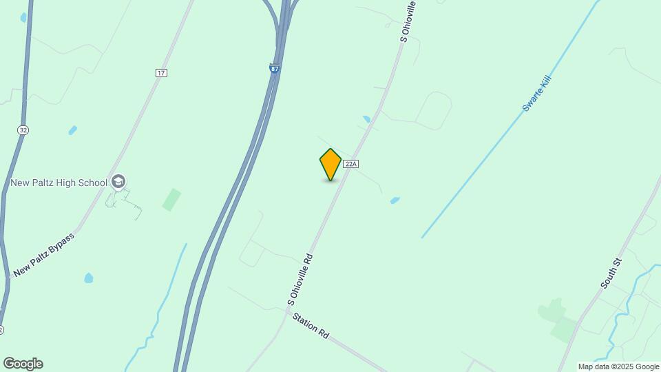 125 S Ohioville Rd Map and Location Details