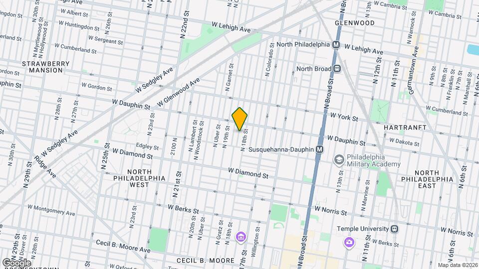 2236 N Cleveland St Map and Location Details