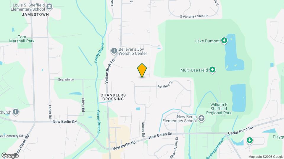 3287 Guernsey Ct Mapa y Detalles de la Ubicación