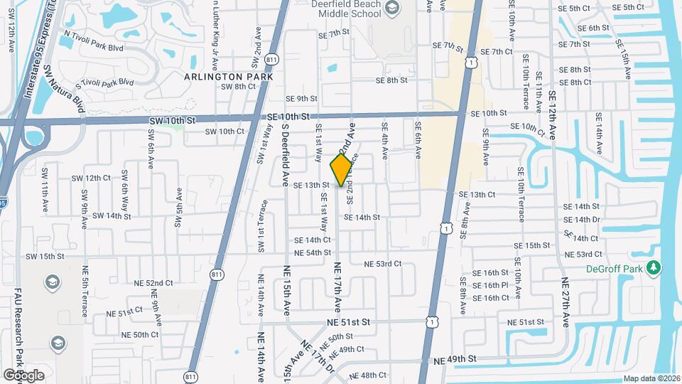 1304 SE 2nd Ave Map and Location Details