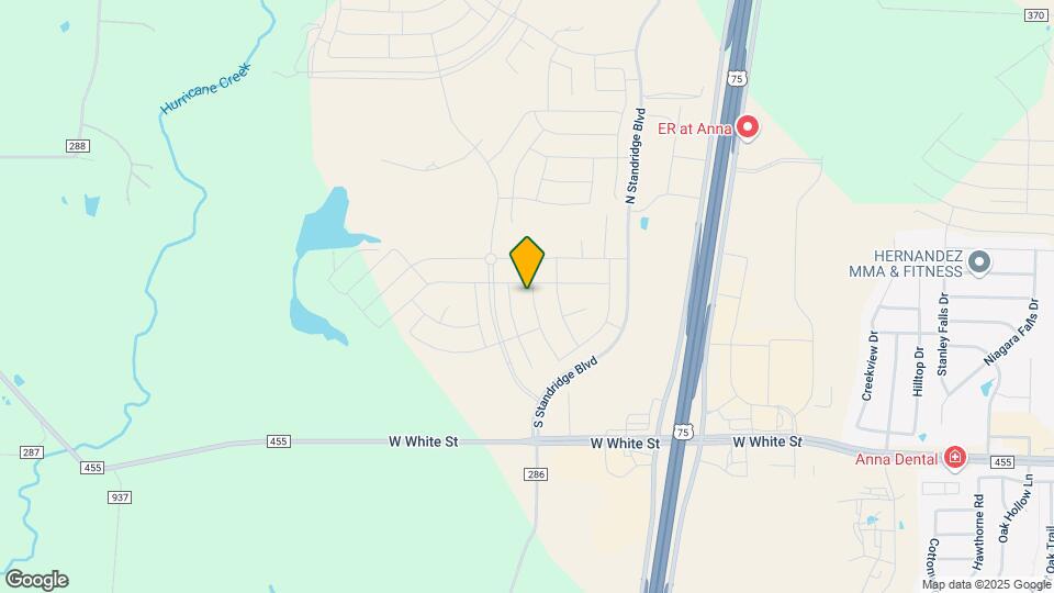 208 Winding Creek Ln Map and Location Details