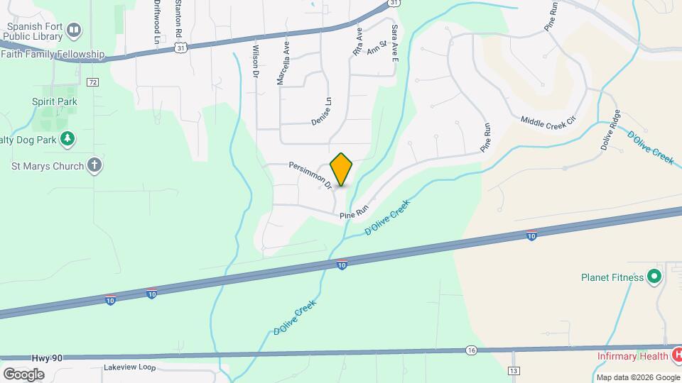 30108 Loblolly Cir Map and Location Details