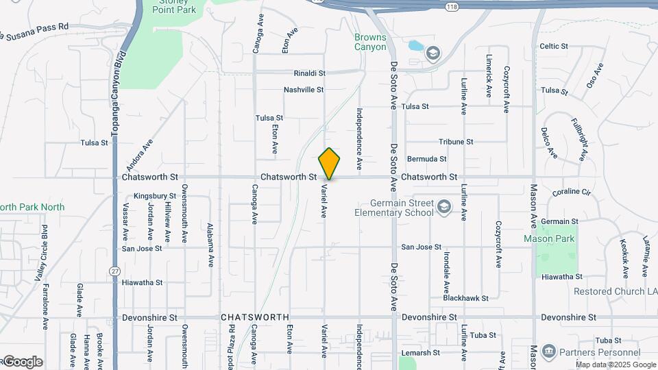 21056 Chatsworth St, Unit 2420 Map and Location Details