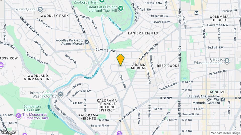 2409 20th St NW Map and Location Details