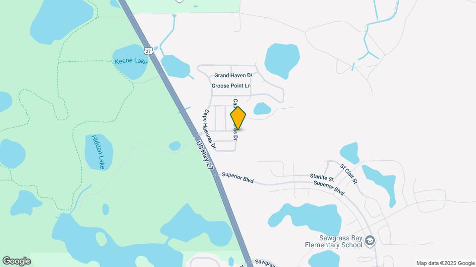 5343 Cape Hatteras Dr Map and Location Details